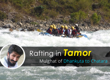 Rejoicing rafting in Tamor