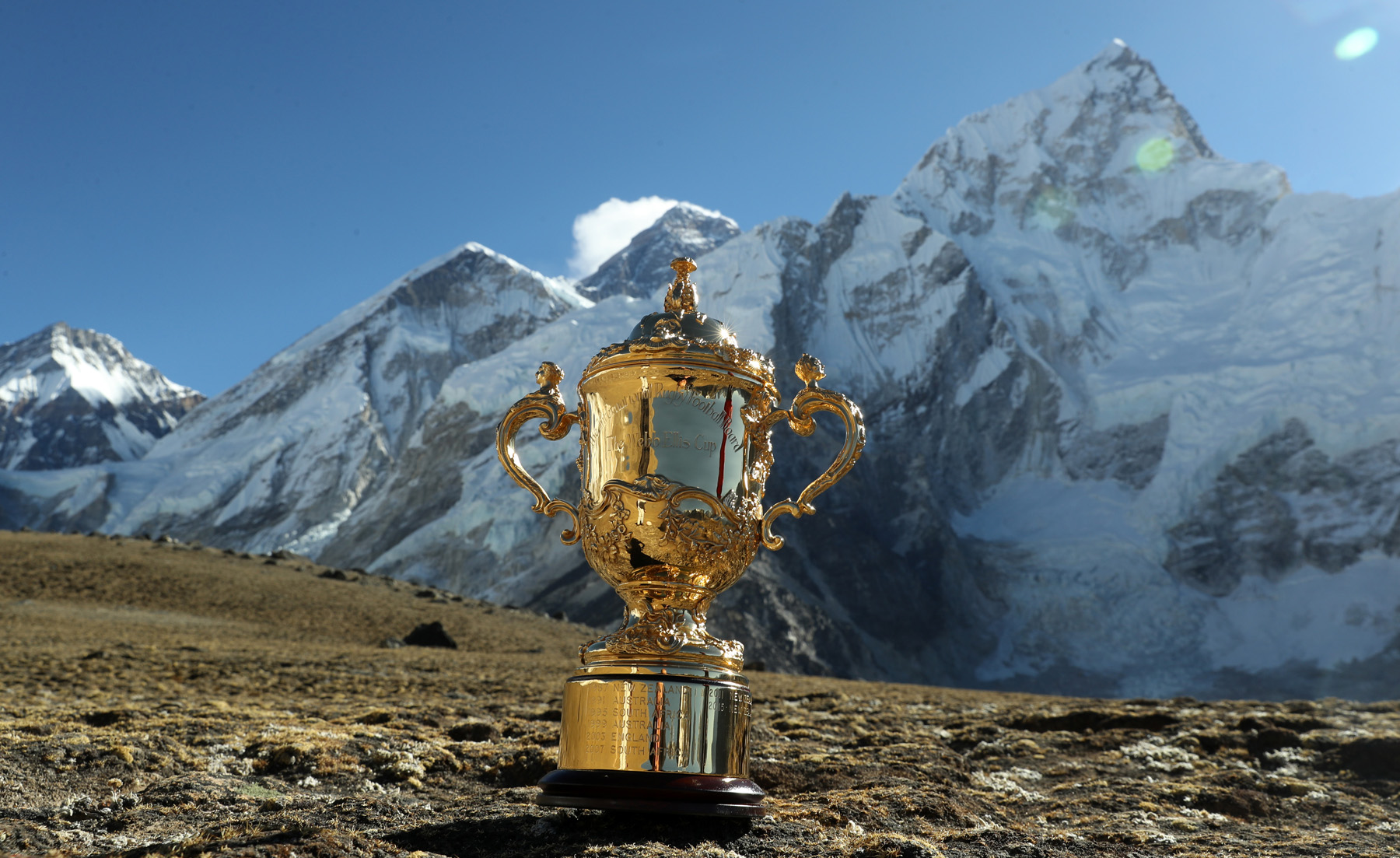 Rugby World Cup 2019 Trophy Tour  in sagarmatha kalaptthar (1)