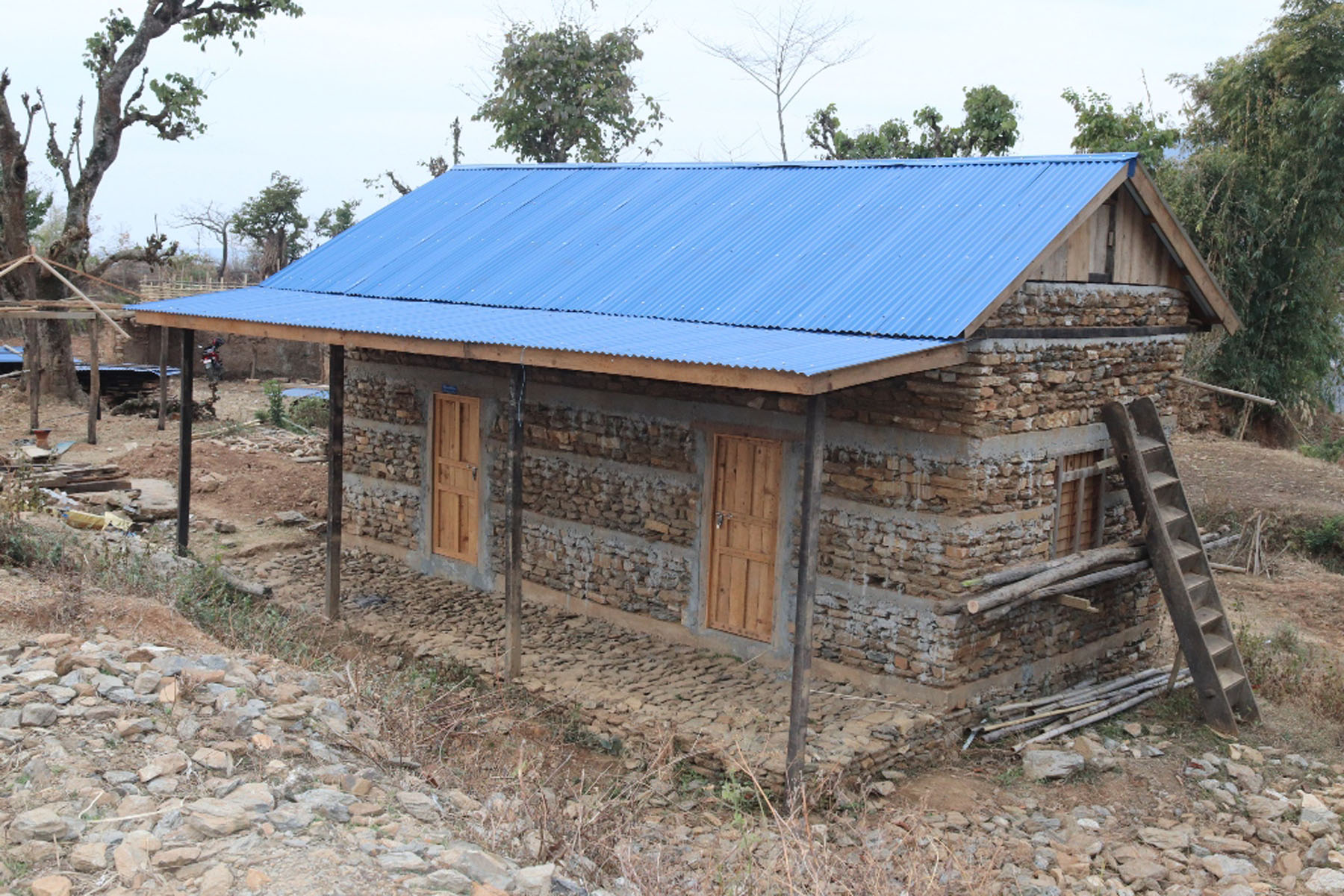 bhukampa pratirodhi ghar bhojpur