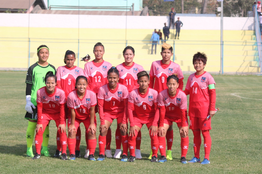 nepali women footbal l team 1