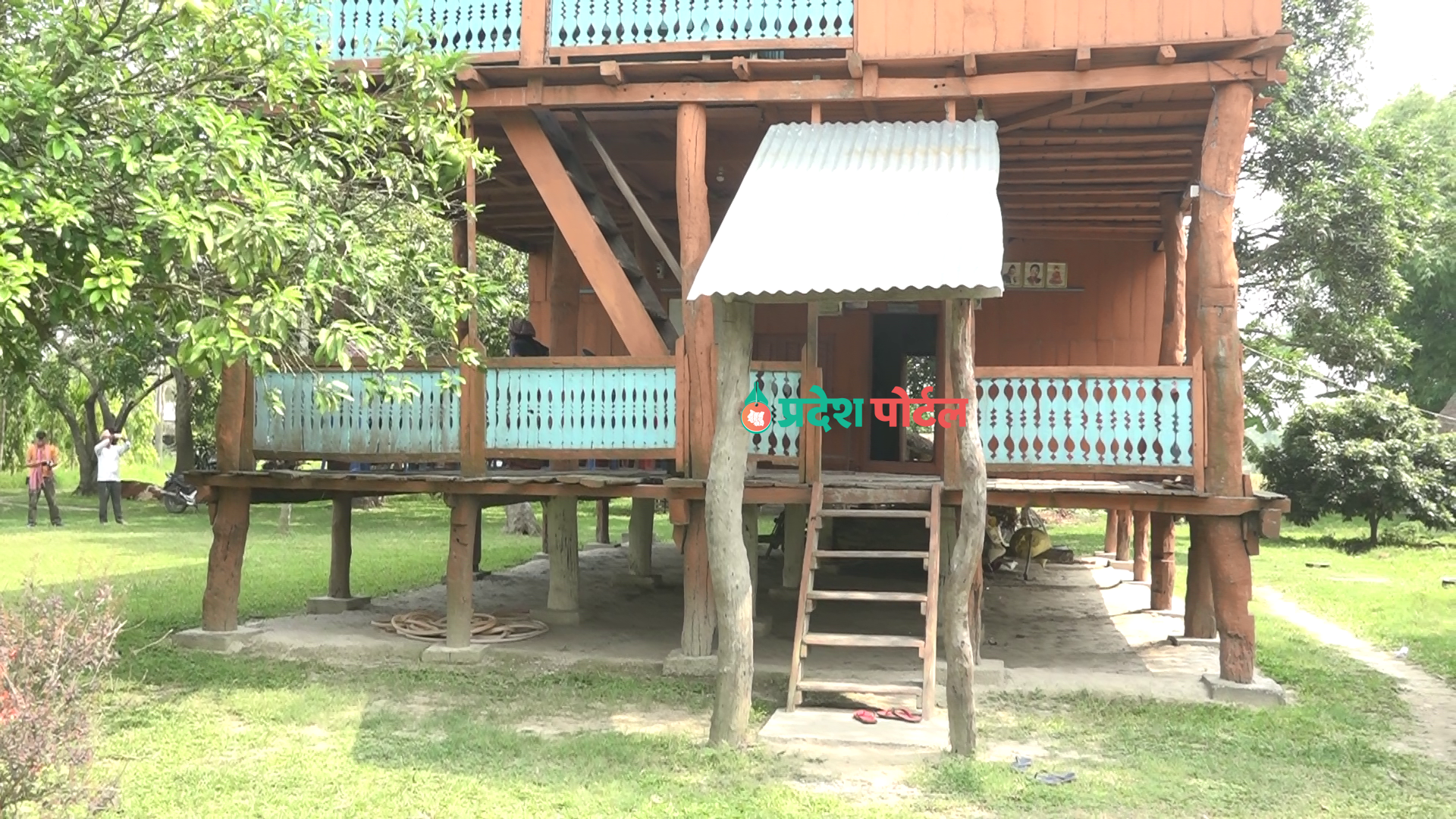 मदन भण्डारी, तस्बिर मिलन बिछेाड Madan Bhandari house-Itahra-Morang_pradeshportal-MIlan Bichhod (10)