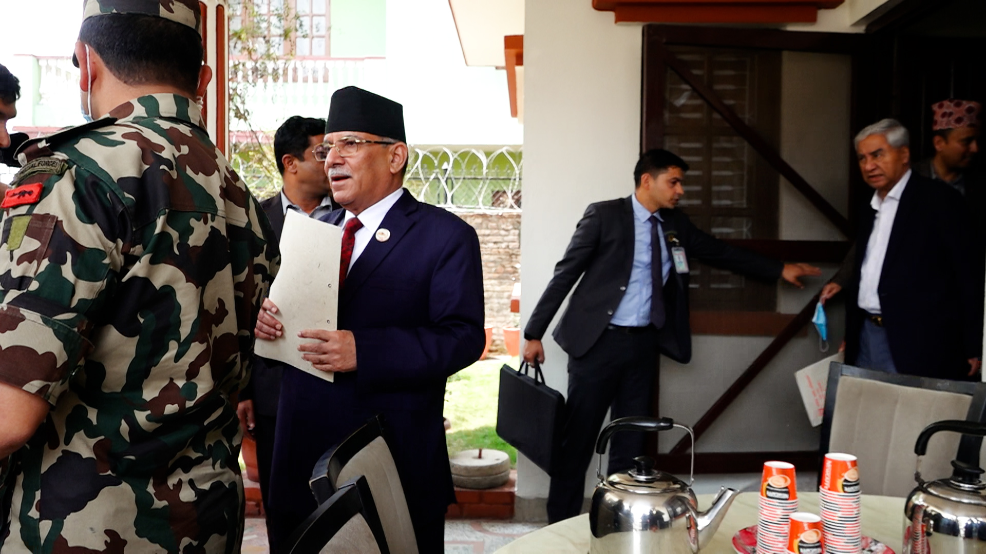 Prachanda On Frame