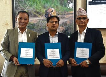 WWF Nepal and Ministry of Forests and Environment Sign $9 Million Agreement for Climate Resilience