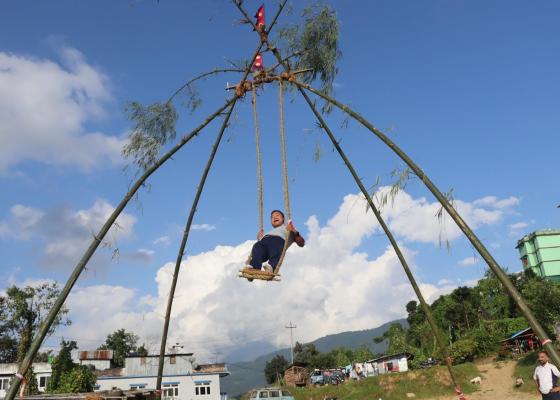 परम्परागत संस्कृतिको रक्षा गर्न दसैँमा लिङ्गेपिङ