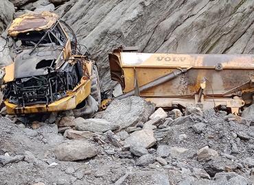 Two Indian Laborers dead in tipper accident in Sankhuwasabha