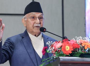 PM Oli calls for collaborative efforts to cope with climate crisis