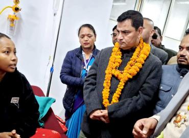 Health Minister Paudel pledges free medicines, quality care to sickle cell anemia patients