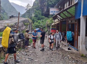 Over 10 thousand foreign tourists visit Manaslu area in 2024