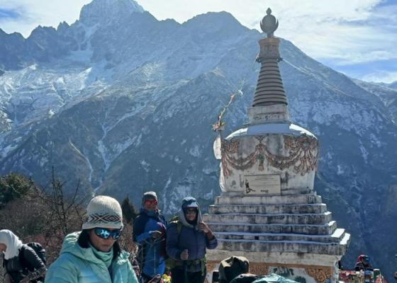 हप्तामा दुई सय जनाभन्दा बढी पर्यटक सगरमाथा क्षेत्रमा