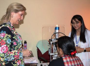 Visiting Duchess of Edinburgh praises Nepal’s eye care achievements