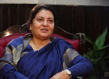 Former President Bhandari extends best wishes on Shree Panchami