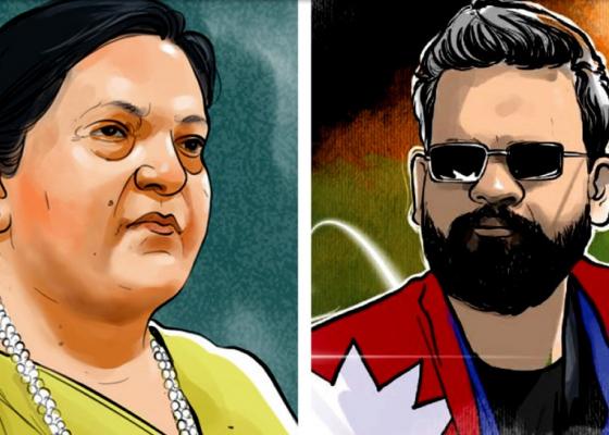 विद्या–बालेन भेटमा के भयो छलफल ? 
