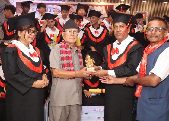 मकालुका ३१ विद्यार्थी दिक्षित