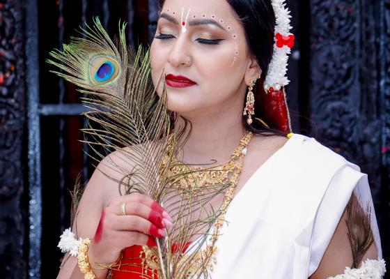 गायिका सरिता भारतीको राधा अवतार 