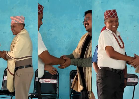 जिल्ला प्रहरी सुनसरीद्वारा तीन जना सम्मानित