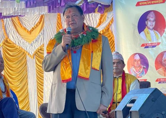 माया घरको समीपमा स्थापित १०८ शिव लिङ्गले कोसी प्रदेशको धार्मिक पर्यटनमा नयाँ आयाम थप्यो: ढकाल माया घरको समीपमा स्थापित १०८ शिव लिङ्गले कोसी प्रदेशको धार्मिक पर्यटनमा नयाँ आयाम थप्यो: ढकाल