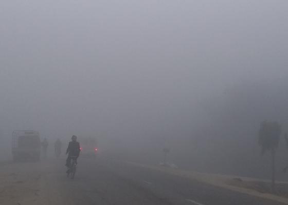 तराई भू–भागका अधिकांश स्थानहरूमा हुस्सुरकुहिरो 