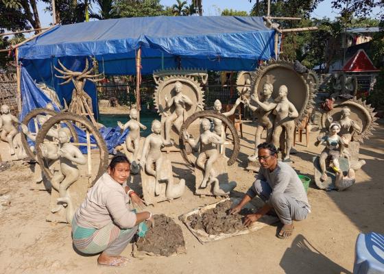 माटोबाट मूर्ति बनाउने परम्परागत पेशा सङ्कटमा