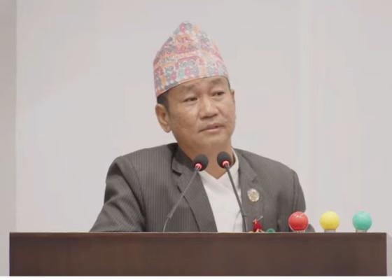 उपसभामुख आफ्नो पार्टीलाई हुन पर्ने हर्क साम्पाङको दावी 