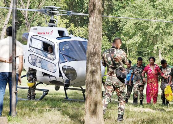 उद्धारमा अहोरात्र खट्दै सुरक्षाकर्मी
