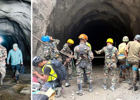 कठिन बन्दै जलविद्युतका सुरुङमा फसेकाहरूको उद्धार कठिन बन्दै जलविद्युतका सुरुङमा फसेकाहरूको उद्धार
