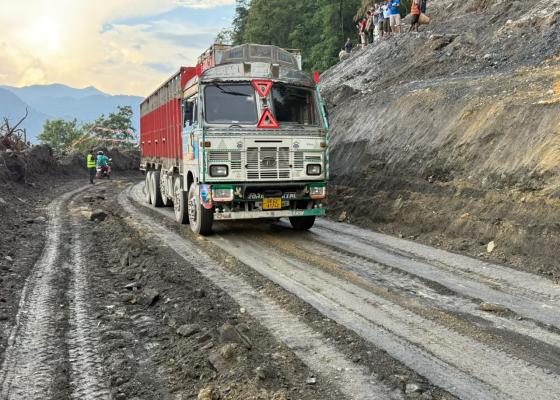 कृष्णभीर सडक परीक्षणका रुपमा एकतर्फी सञ्चालनमा
